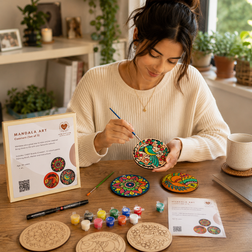 Mandala Coasters