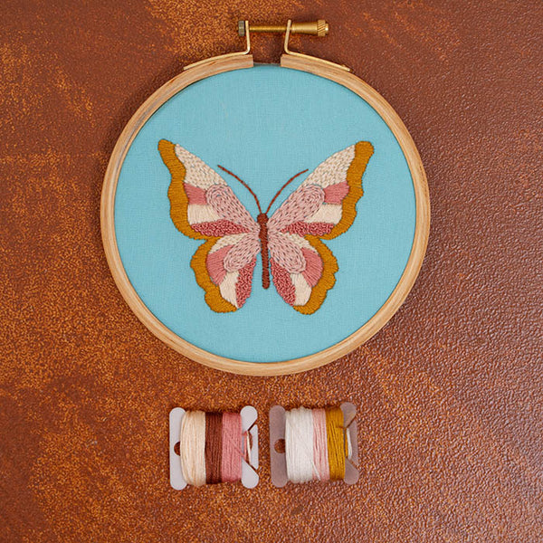 Butterfly DIY Embroidery Kit