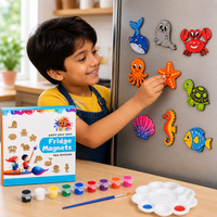 Mini Murals DIY Fridge Magnets - Sea Animals