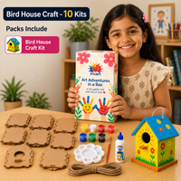 Bird House Craft - 10 Kits | Perfect for Return Gifts