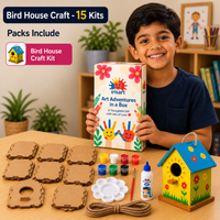 Bird House Craft - 15 Kits | Perfect for Return Gifts