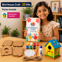 Bird House Craft - 20 Kits | Perfect for Return Gifts