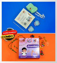 DIY Baby Socks Crochet Kit + DIY Jewellery Kit