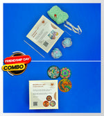 DIY Baby Socks Crochet Kit + DIY Mandala Coasters