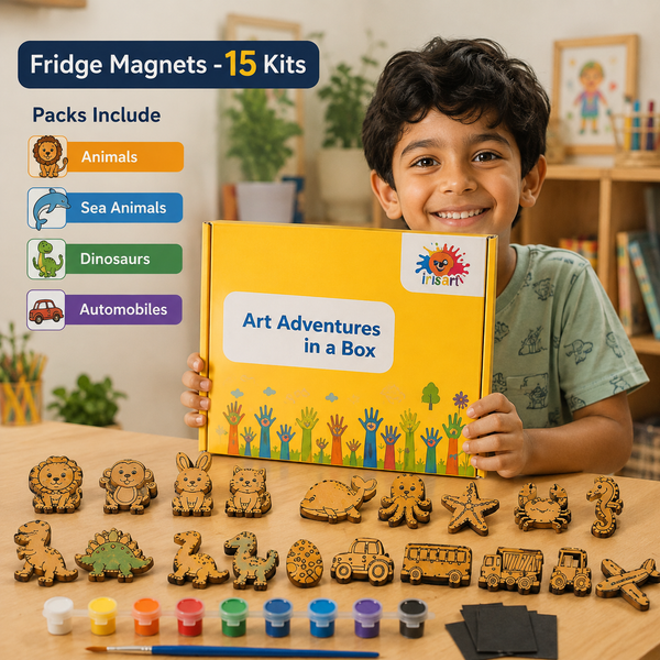 Fridge Magnets Kit - 15 Kits | Perfect for Return Gifts