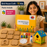 Bird House Craft - 10 Kits | Perfect for Return Gifts