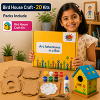 Bird House Craft - 20 Kits | Perfect for Return Gifts