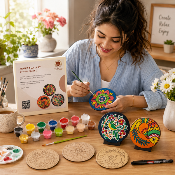 DIY Mandala Coasters | Craft Kit