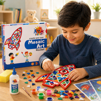 Tile Tales DIY Mosaic Art - Rocket