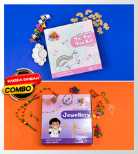 XO PoP DIY Tic Tac Toe - Unicorn + DIY Jewellery Kit
