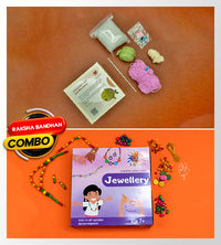 DIY Crochet Kit (Baby Whale) - Green + DIY Jewellery Kit