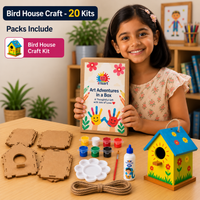 Bird House Craft - 20 Kits | Perfect for Return Gifts