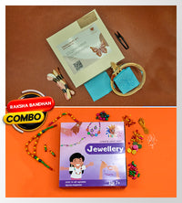 Butterfly DIY Embroidery Kit + DIY Jewellery Kit