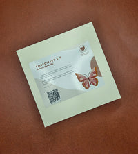 Butterfly Embroidery Kit (Small) + Mandala Coasters Kit