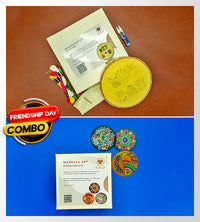 Grow Through DIY Embroidery Kit + DIY Mandala Coasters