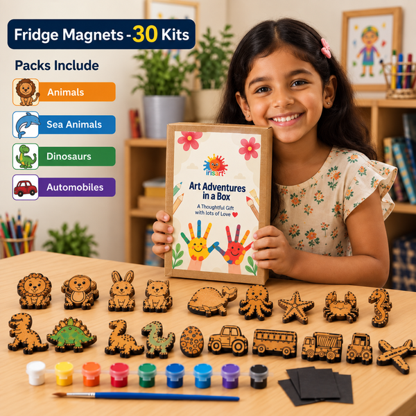 Fridge Magnets Kit - 30 Kits | Perfect for Return Gifts
