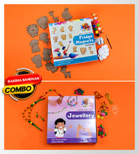 Mini Murals DIY Fridge Magnets - Animals + DIY Jewellery Kit
