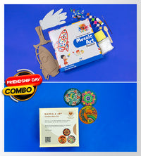 Tile Tales DIY Mosaic Art - Rocket + DIY Mandala Coasters