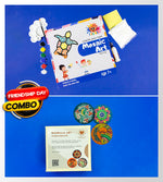 Tile Tales DIY Mosaic Art - Turtle + DIY Mandala Coasters