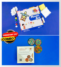 Tile Tales DIY Mosaic Art - Turtle + DIY Mandala Coasters