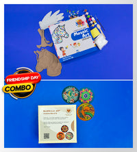 Tile Tales DIY Mosaic Art - Unicorn + DIY Mandala Coasters