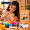 Festive Diya T-light holder - 10 Kits (20 Pieces) | Kids Golu Return Gifts