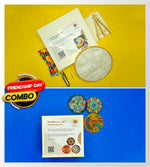 Sunshine DIY Embroidery Kit + DIY Mandala Coasters