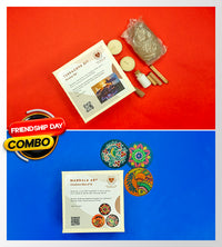 DIY Terracota Kit (Divinity Set) + DIY Mandala Coasters