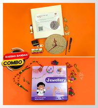 DIY Mandala Wall Clock + DIY Jewellery Kit